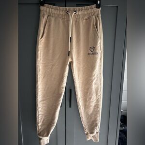 Rich & Rotten Tan Joggers Sweatpants Size M